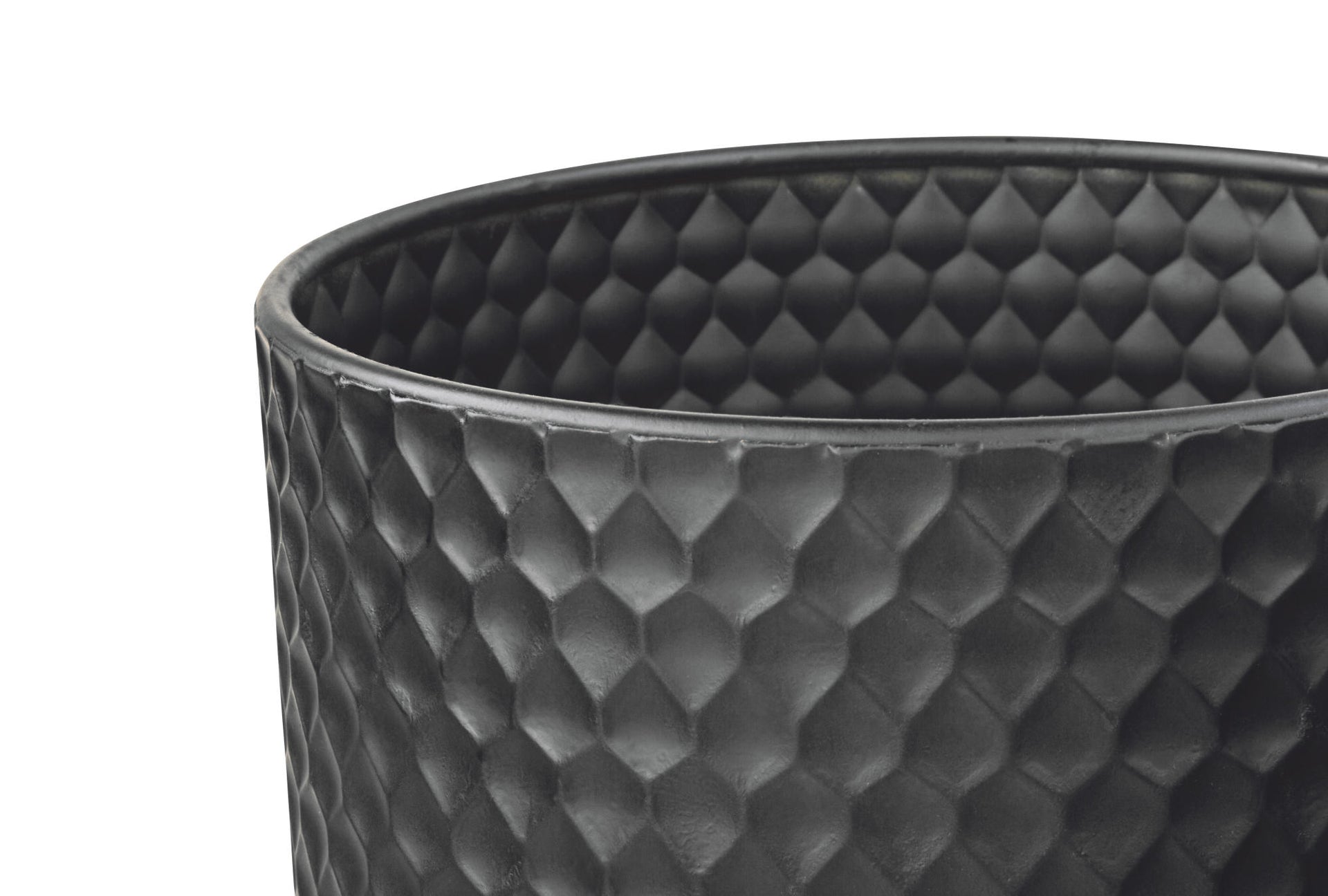 Textured Metal Bins - Set of 3