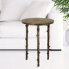 Three Branch Aluminum End Table