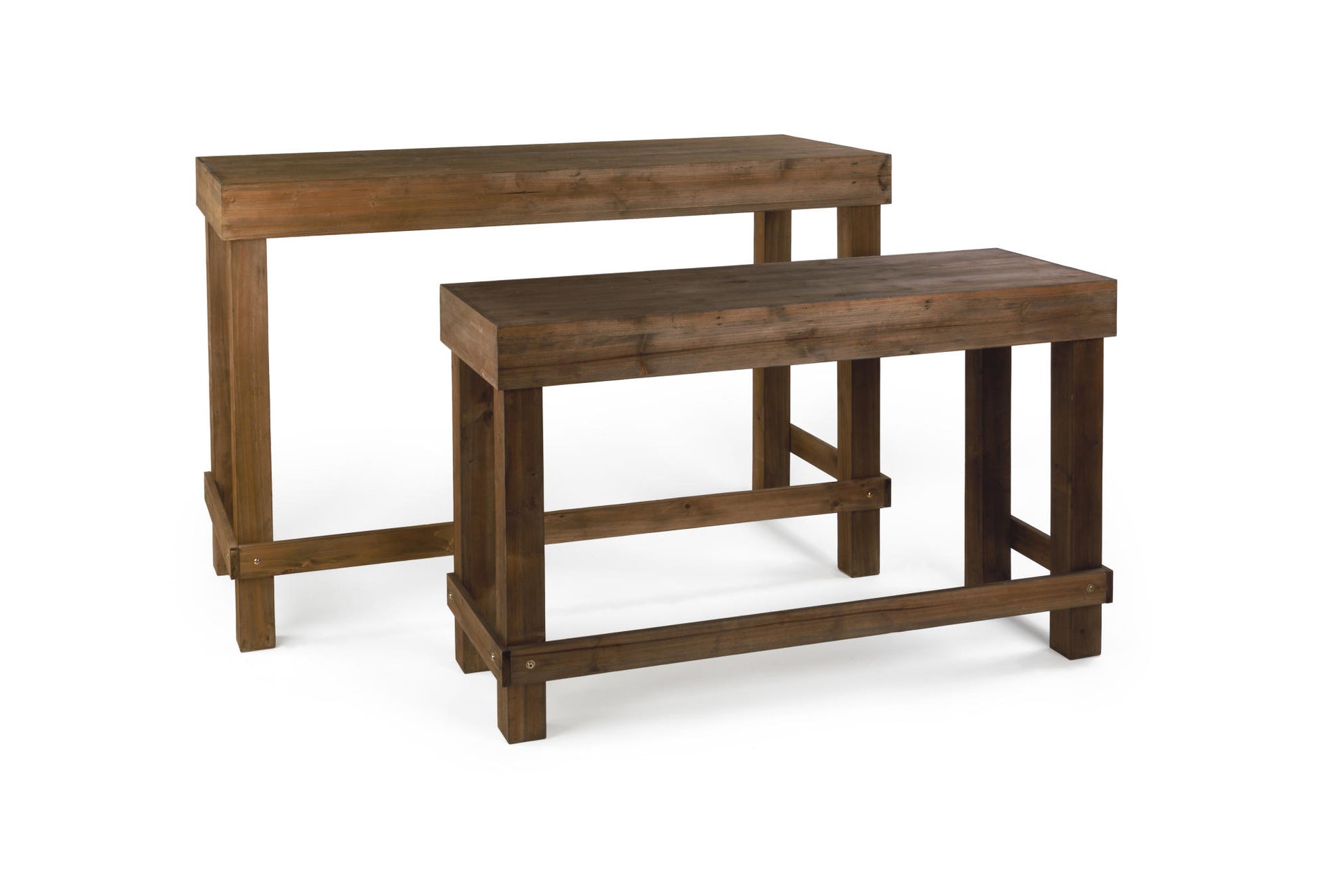 Small Natural Console Table