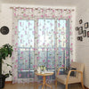 Dolce Mela Sheer Curtain Panels - Paris  60x100