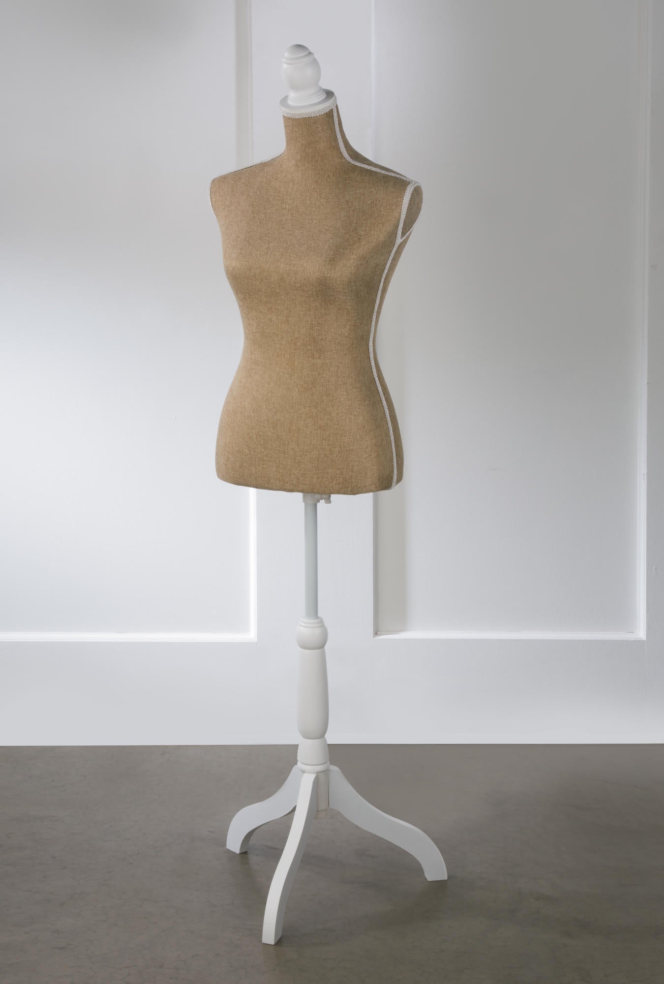 Linen & Burlap Mannequin Body Forms (Floor/Fiberglass)
