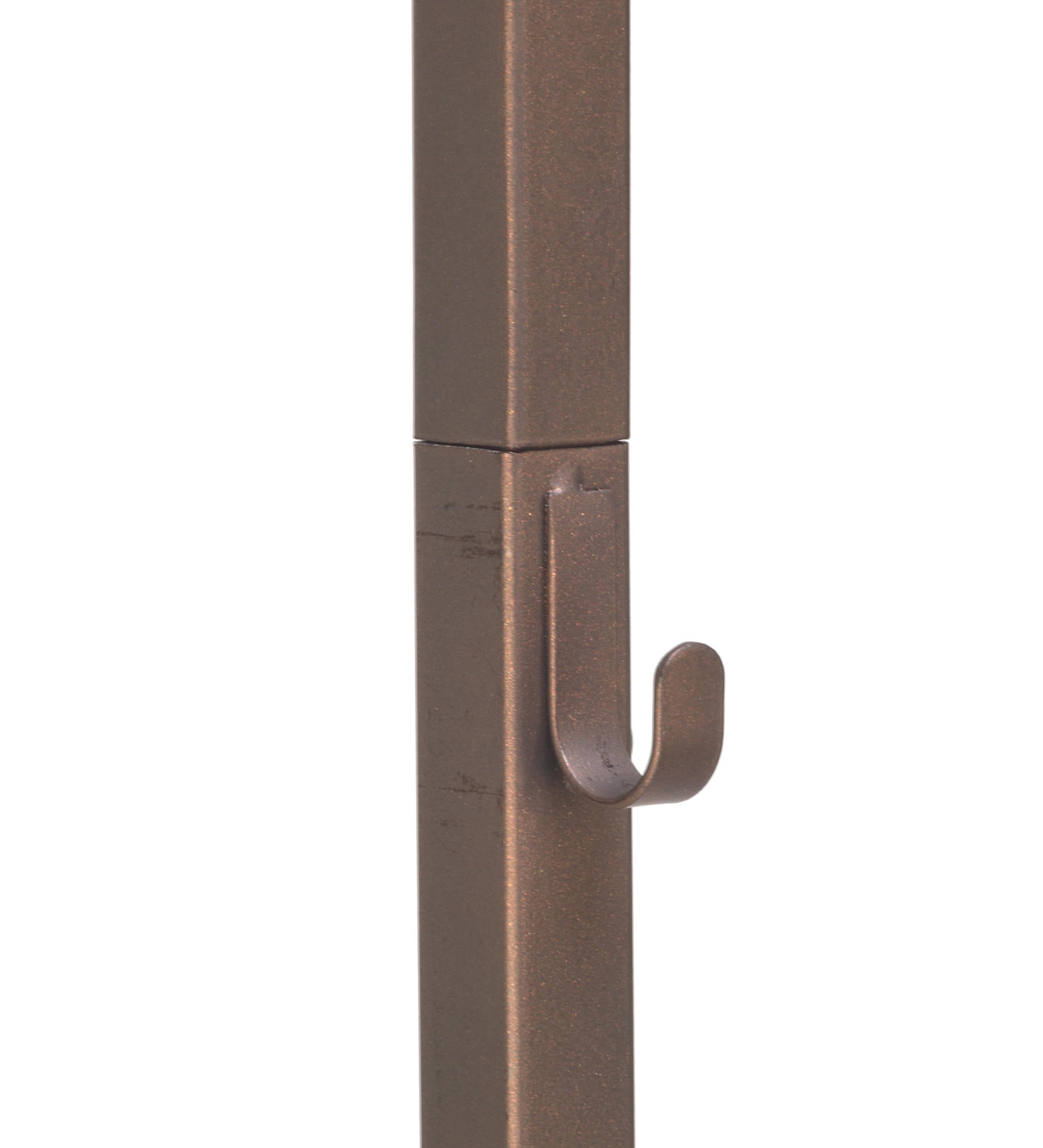 Garment Rack with Wood Veneer Base