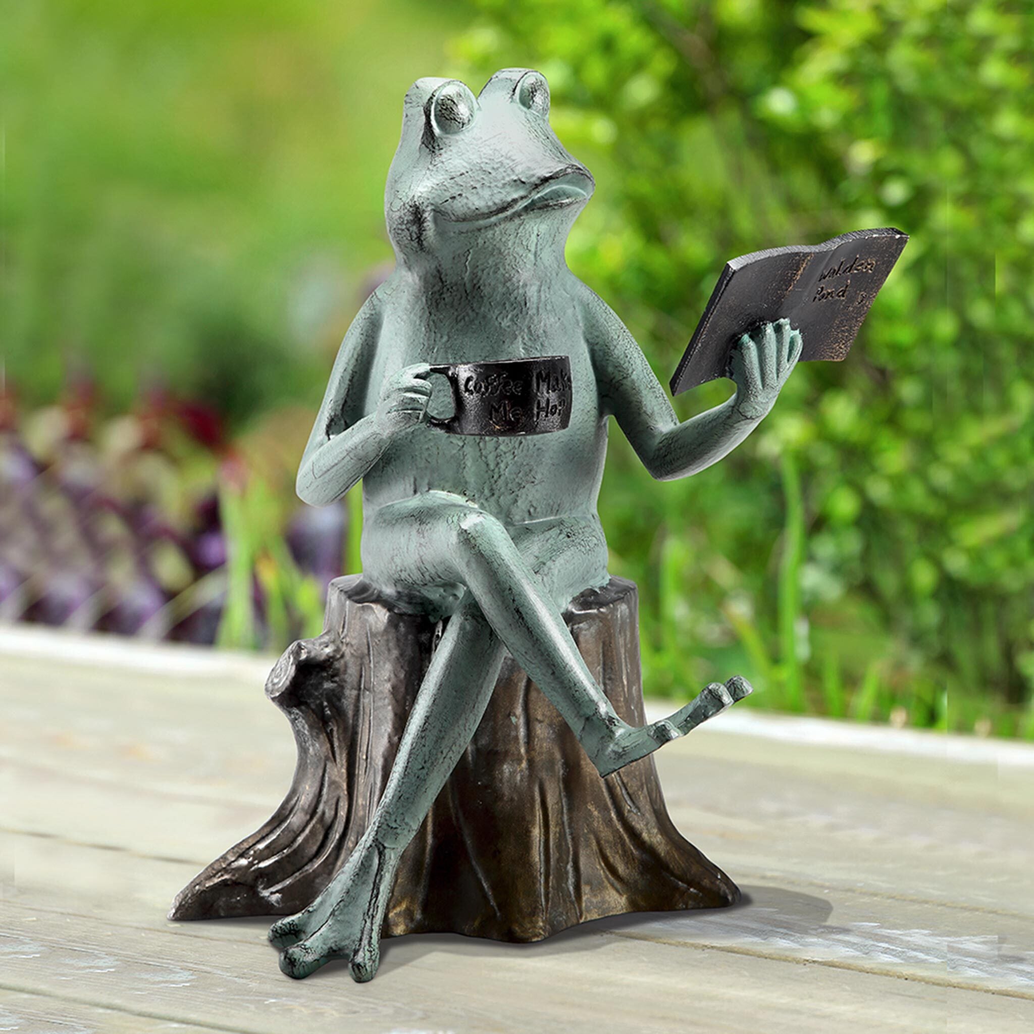 Joy of Reading Garden Sculpture