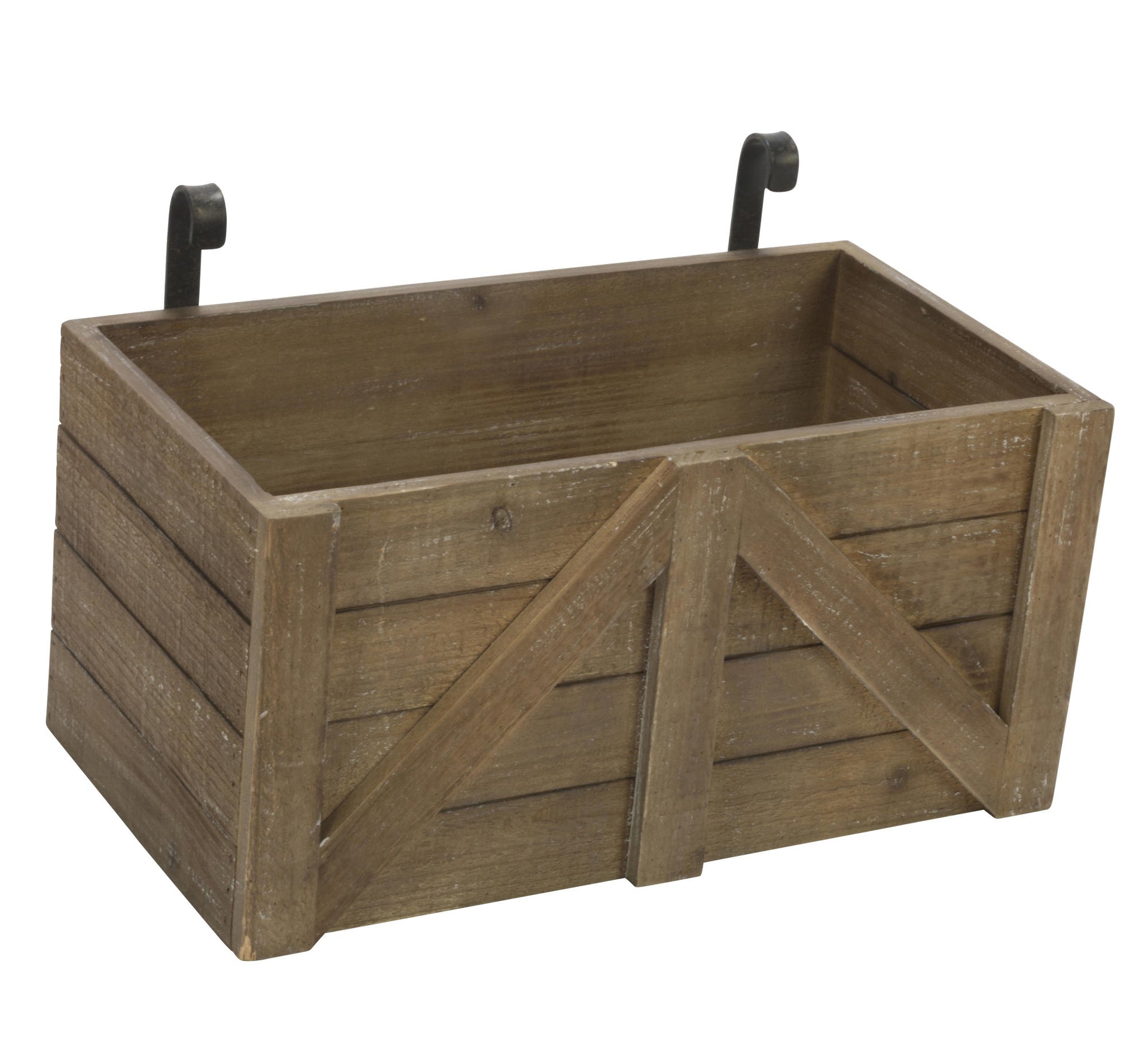 3 Tier Wooden Crate Stand