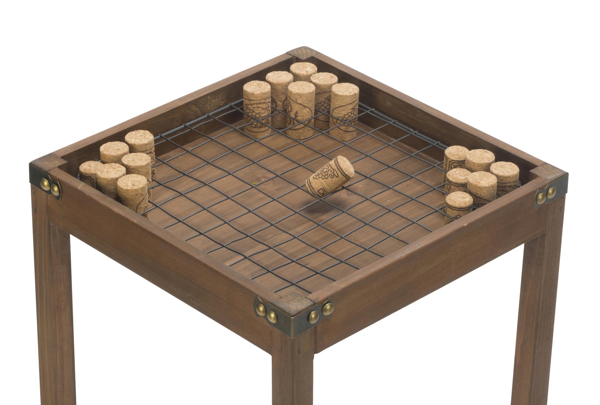 Vineyard Narrow Nesting Cork Display Tables, Set of 3