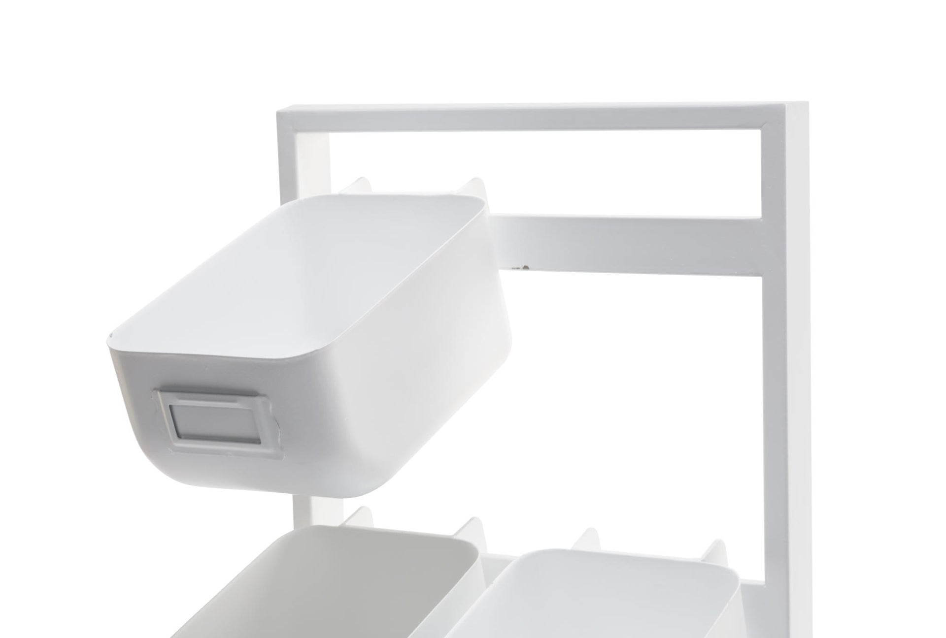 6 Metal Bin Tabletop Display