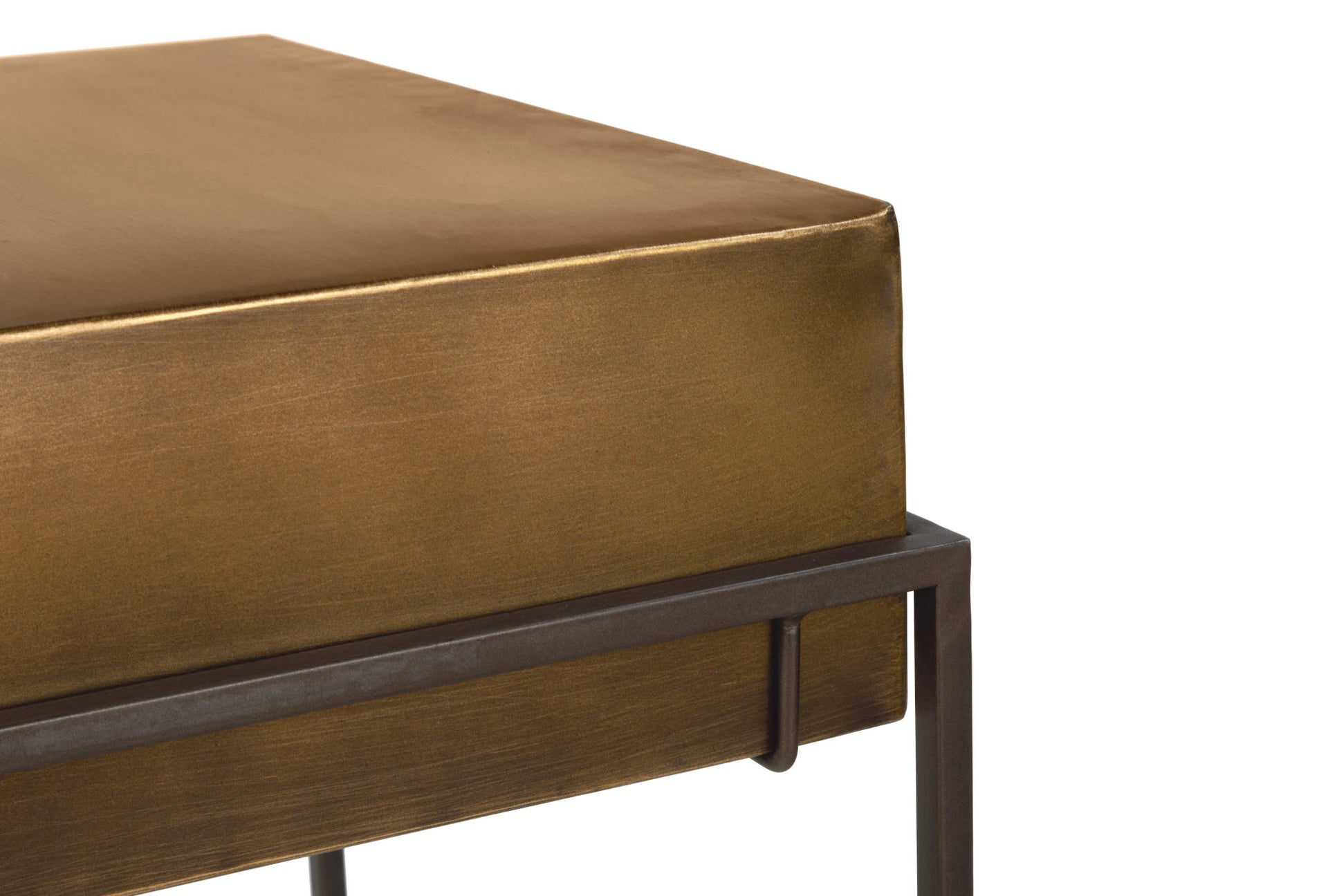 Metal Convertible Side Tables/Bins Set
