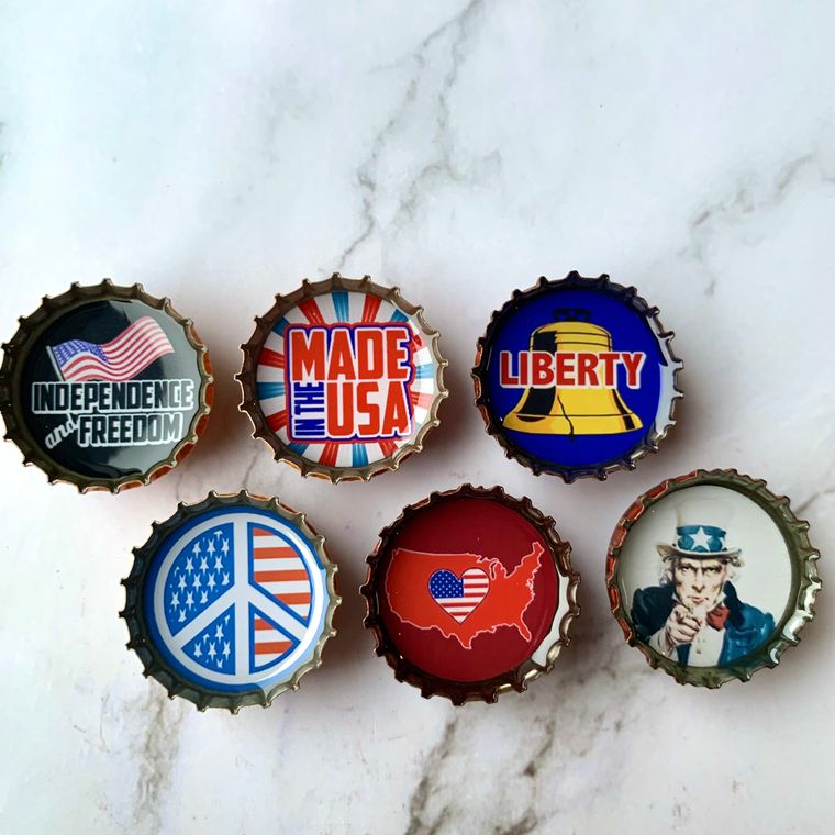 USA Magnets - Set of 6