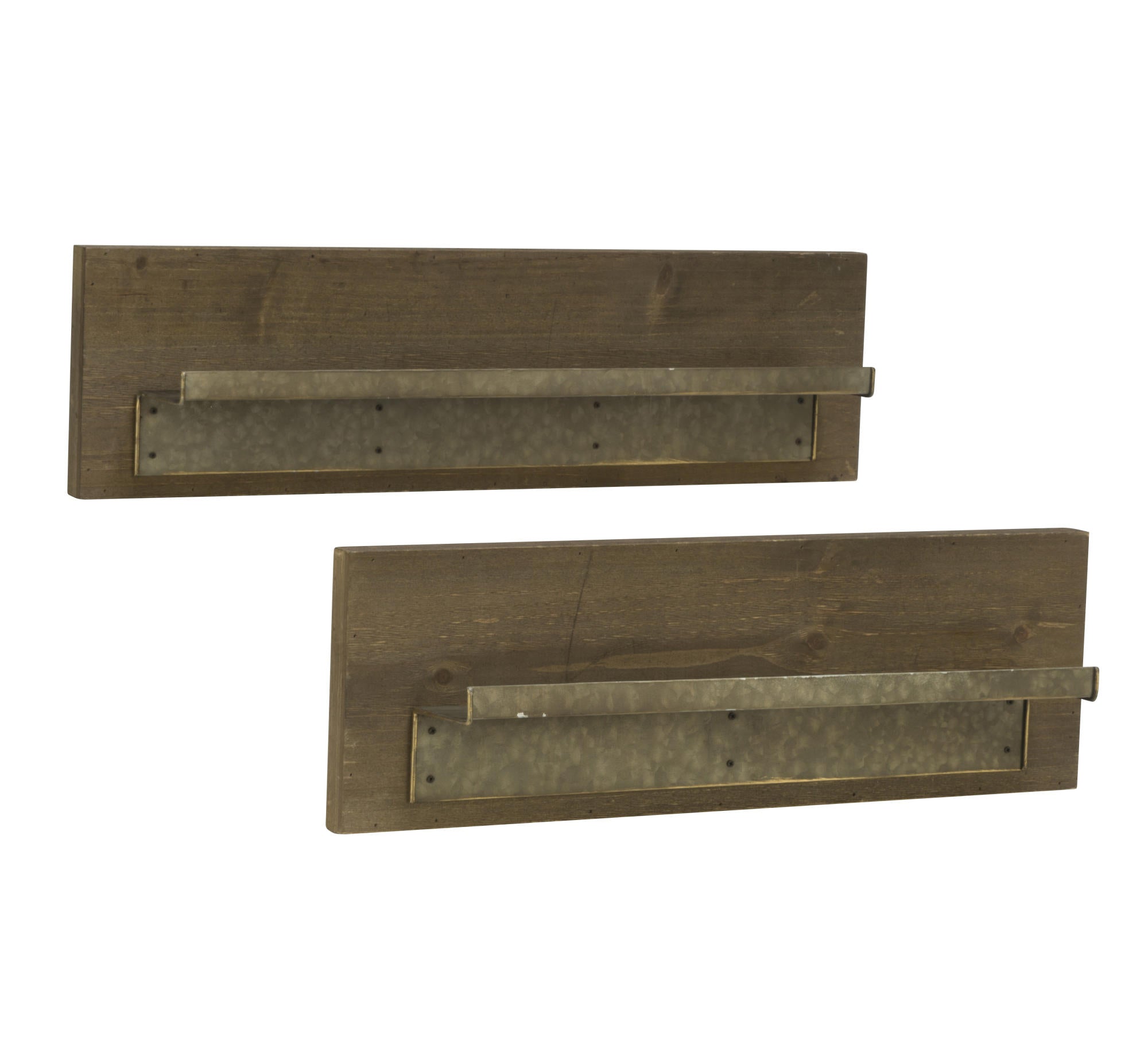 Industrial Wall Shelves - Set of 2