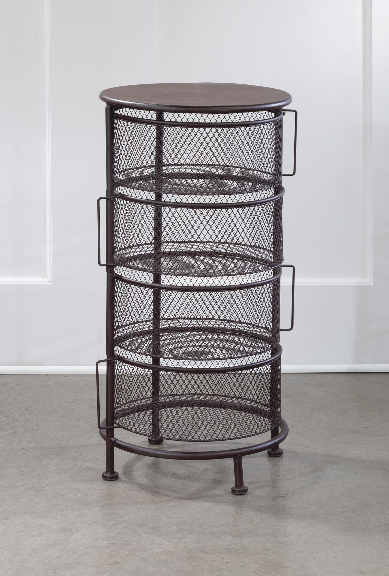 4 Bin Mesh Swivel Drawer Display