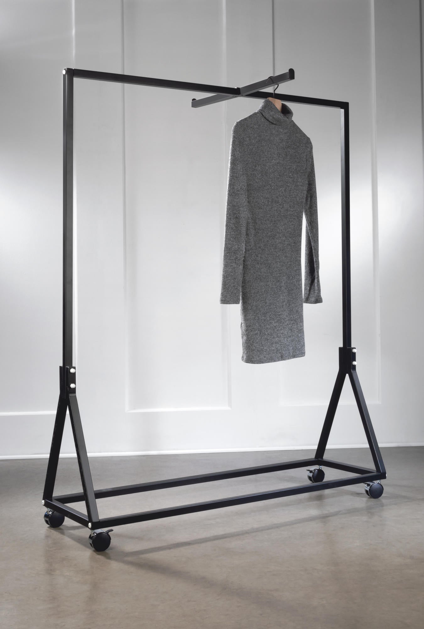 Triangle Base Metal Garment Rack