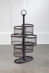 6 Bin Mesh Rotating Display