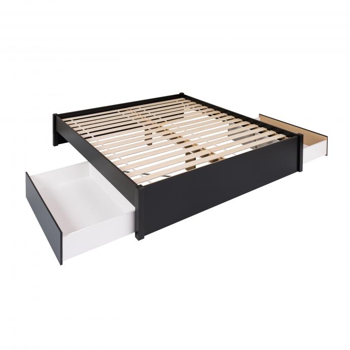King Select 4-Post Platform Bed with 2 Drawers