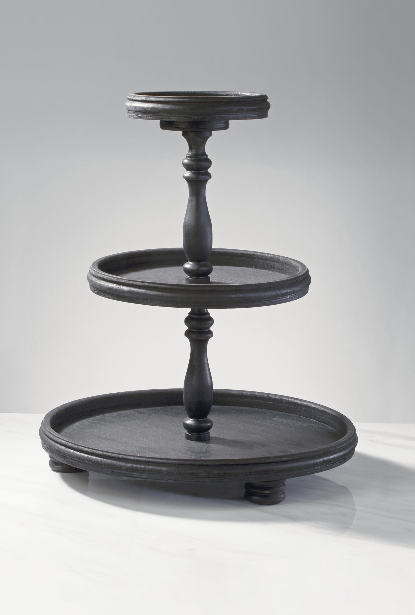 3 Tier Wooden Display Stand