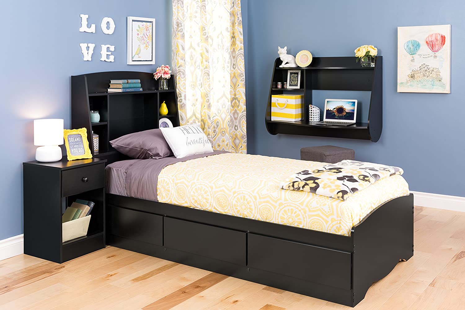 Astrid Tall 1-Drawer Nightstand
