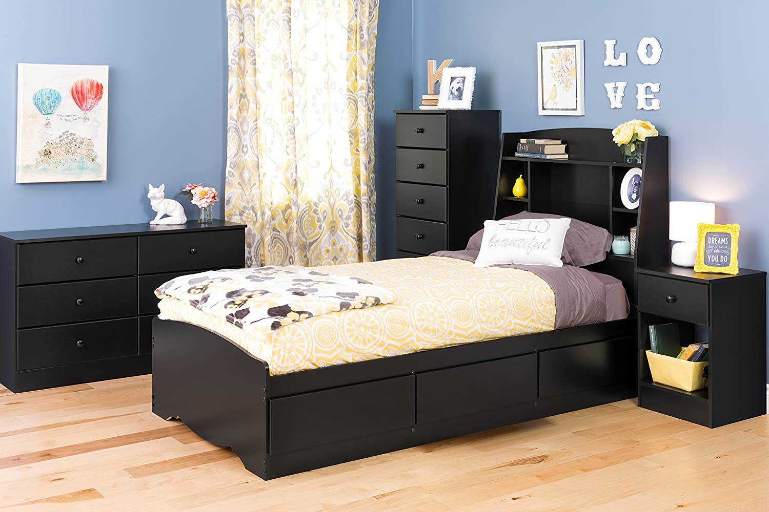 Astrid Tall 1-Drawer Nightstand