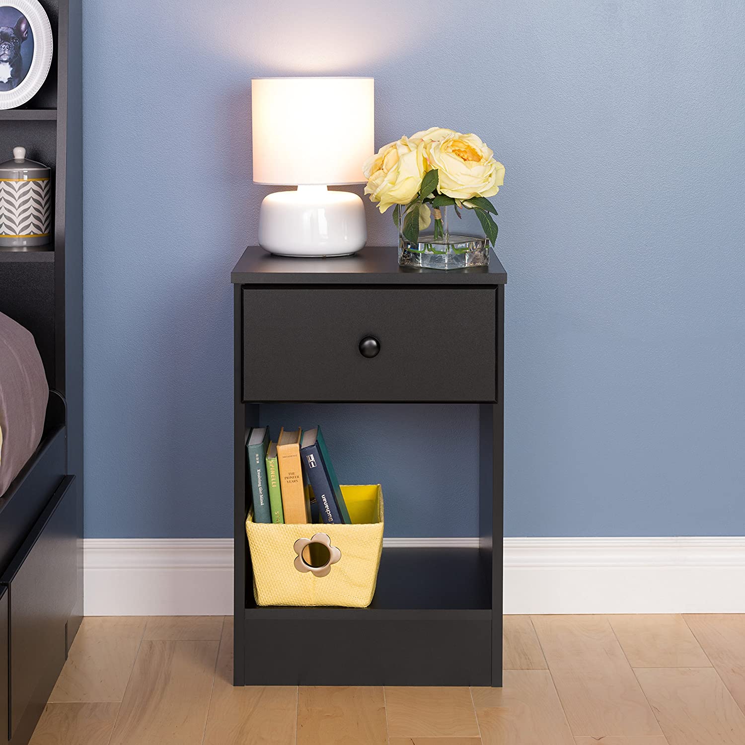 Astrid Tall 1-Drawer Nightstand