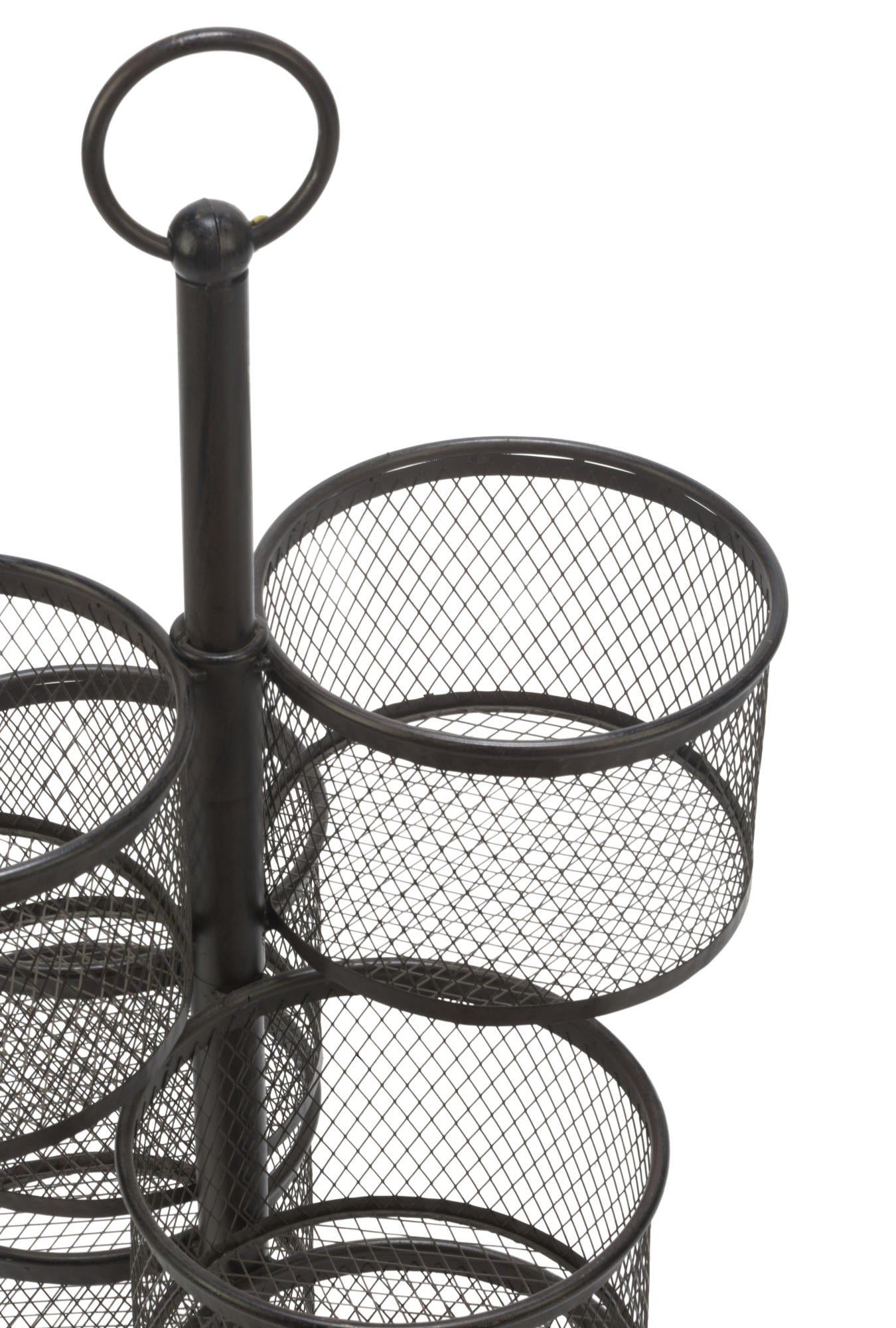 6 Bin Mesh Rotating Display