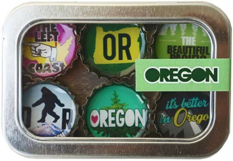 Oregon Magnets - Set of 6
