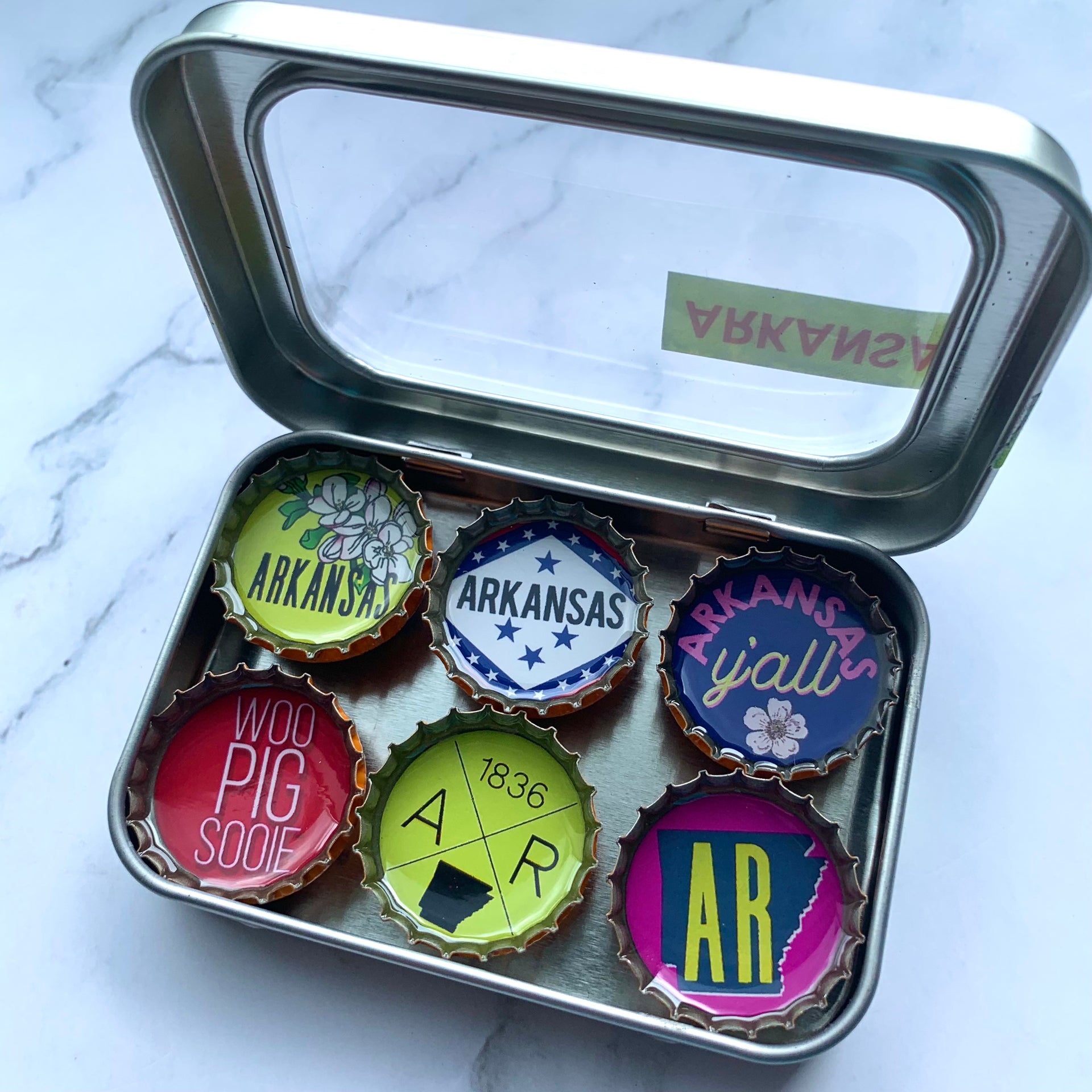 Arkansas Magnet - Set of 6