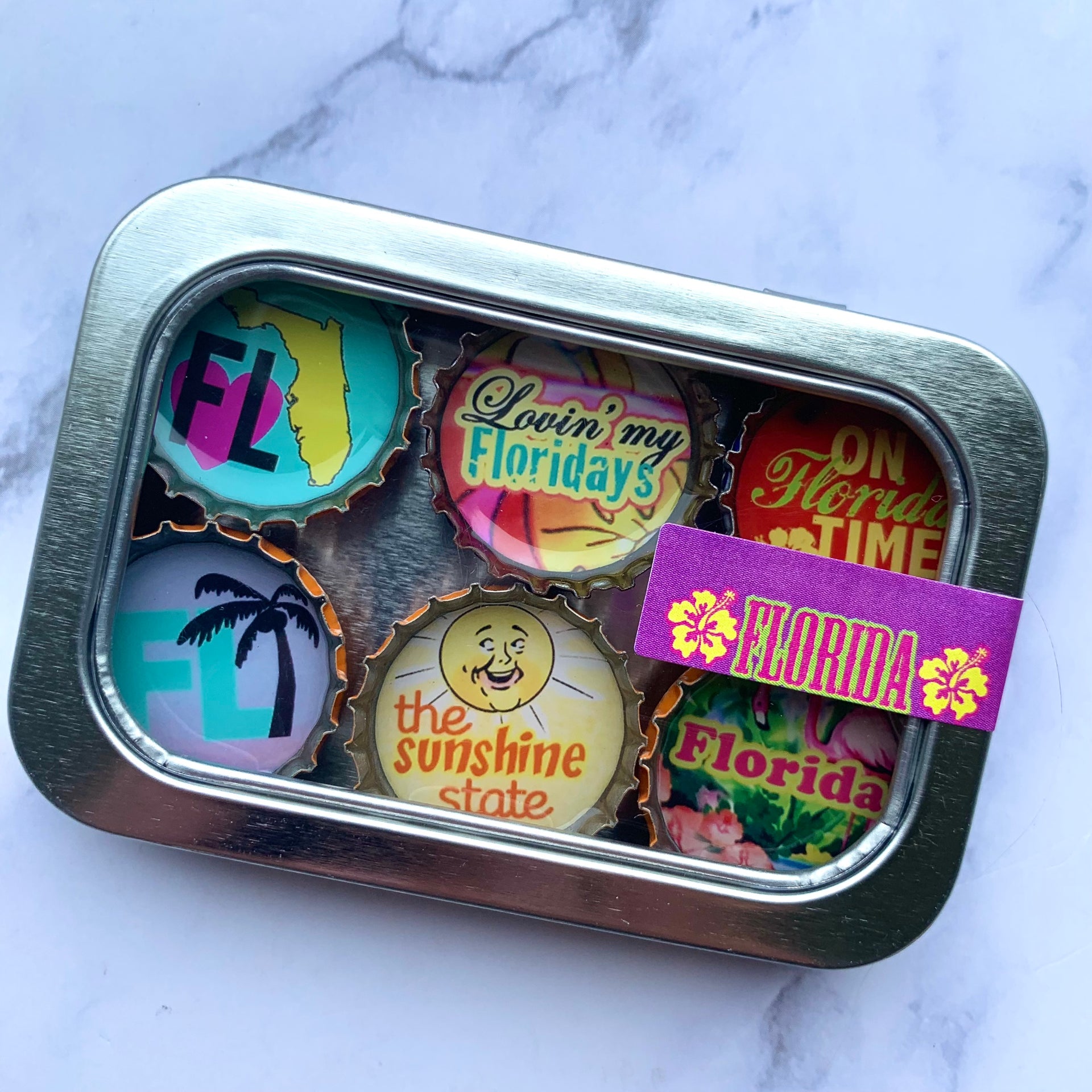 Florida magnets - Set of 6