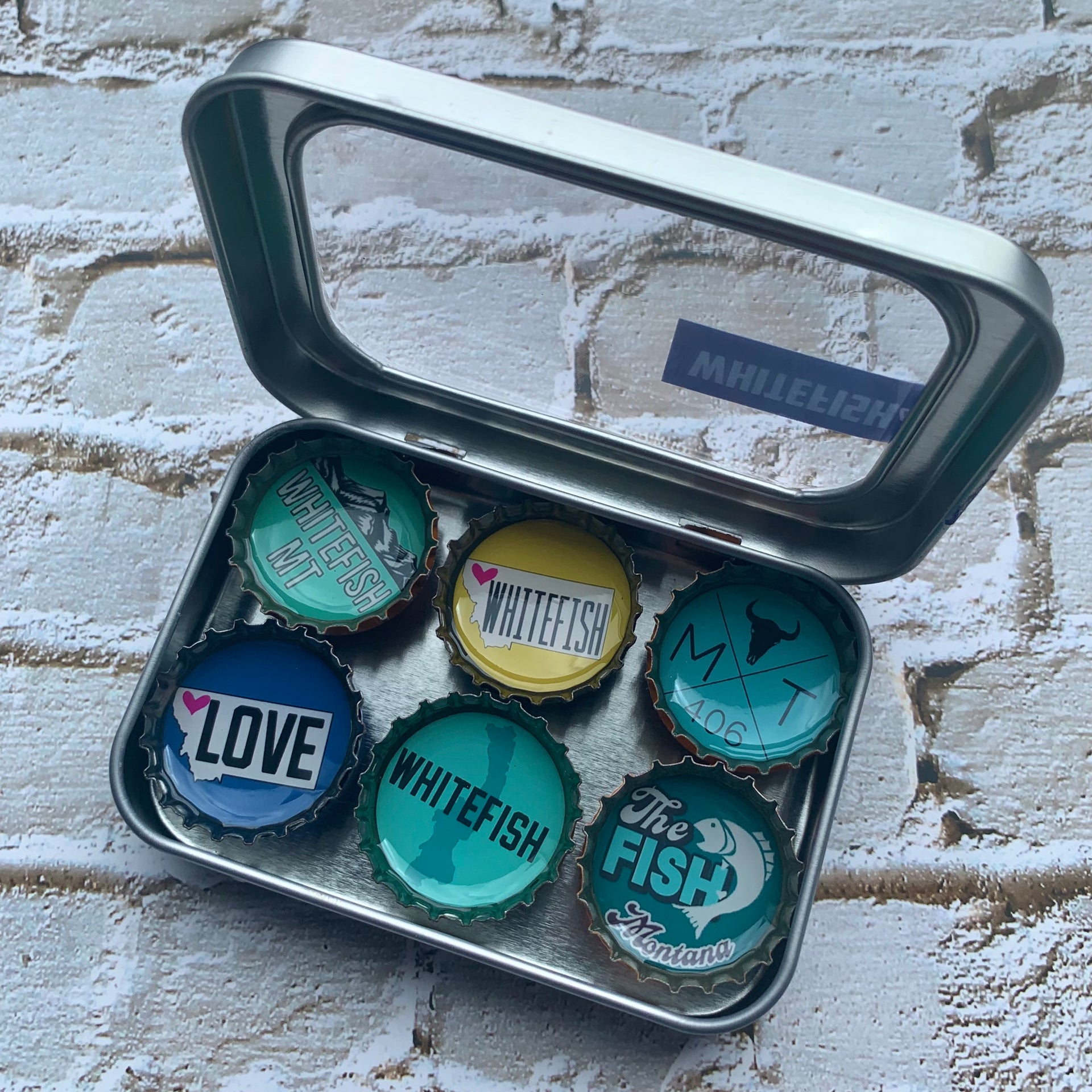Whitefish, Montana Magnets - Set of 6