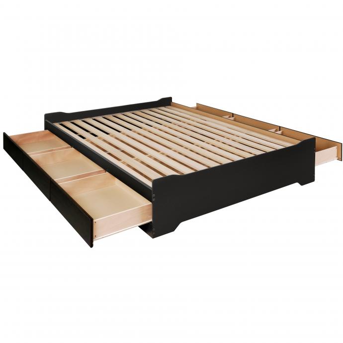 Coal Harbor Full Mate’s Platform Storage Bed with 6 Drawers