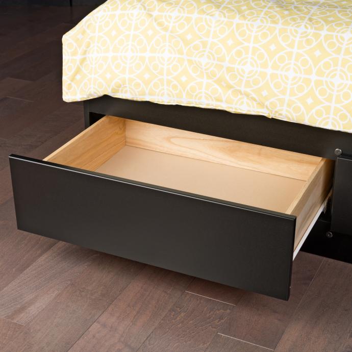 Queen Mate’s Platform Storage Bed with 6 Drawers