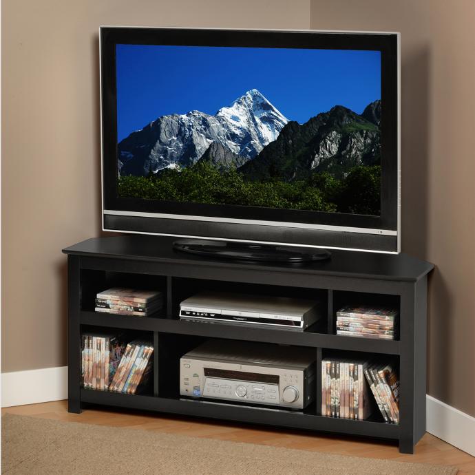 Vasari Corner Flat Panel Plasma / LCD TV Console
