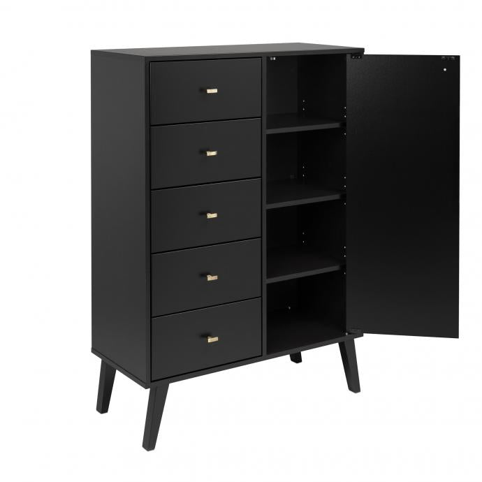 Milo 5-drawer Chest with Door