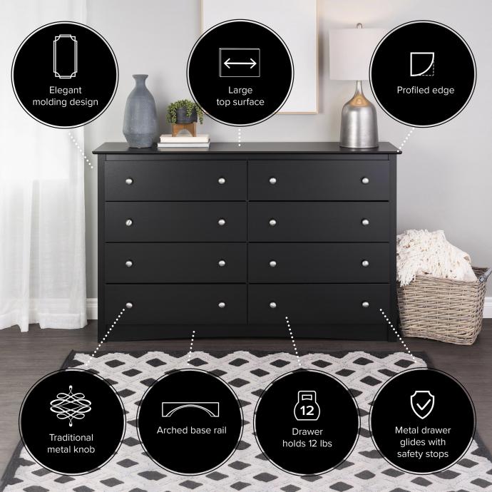 Sonoma 8-drawer Dresser