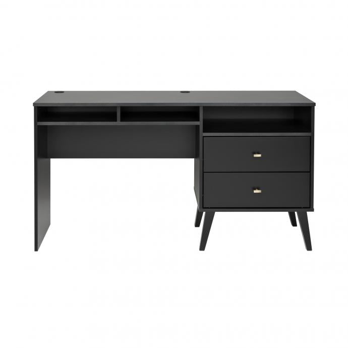 Milo Desk with Side Storage and 2 Drawers