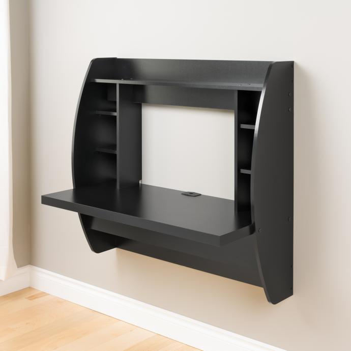 Floating Desk with Storage