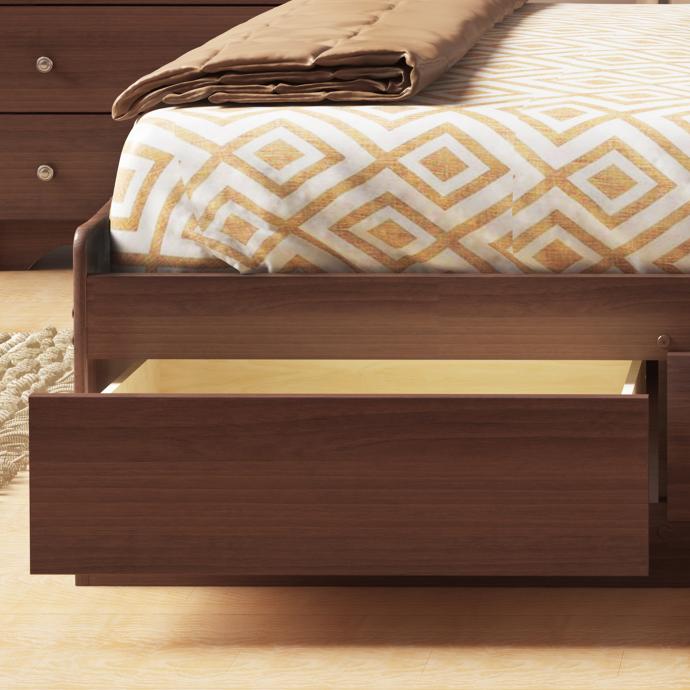Queen Mate’s Platform Storage Bed with 6 Drawers
