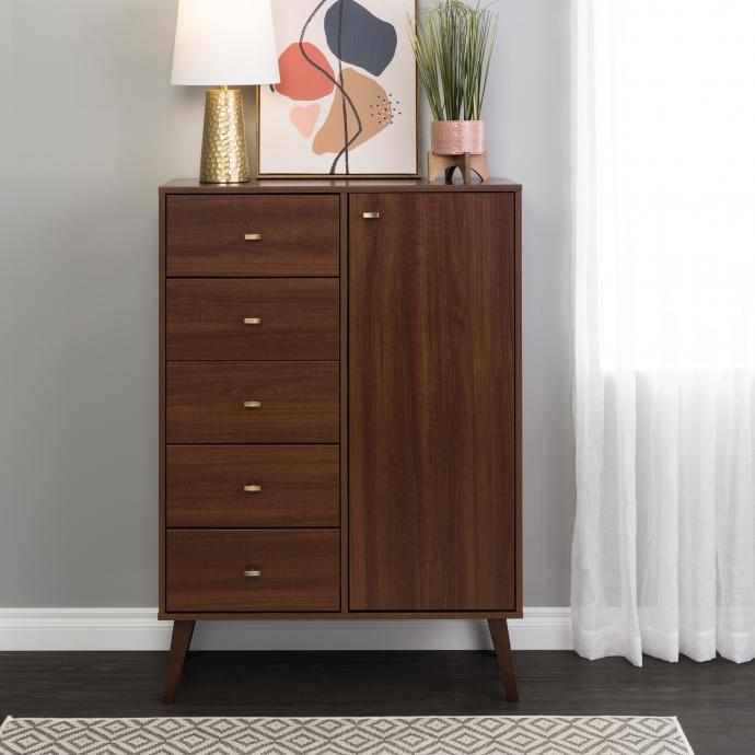 Milo 5-drawer Chest with Door