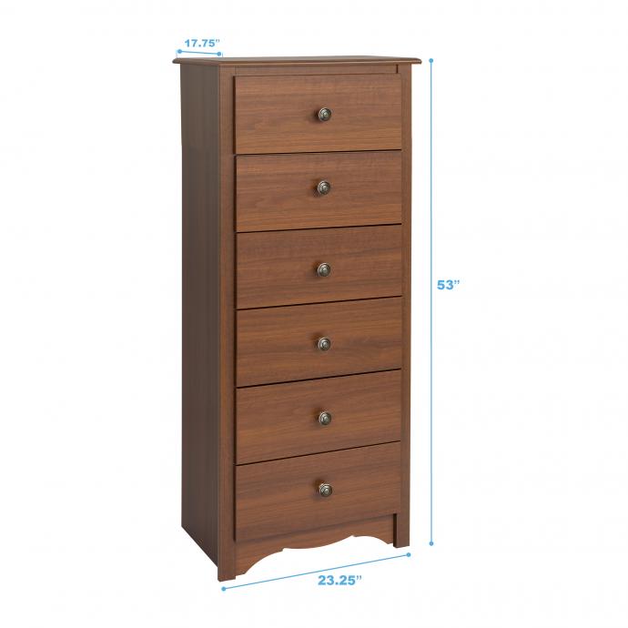 Sonoma Tall 6 Drawer Chest