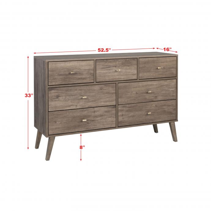 Milo 7-Drawer Dresser