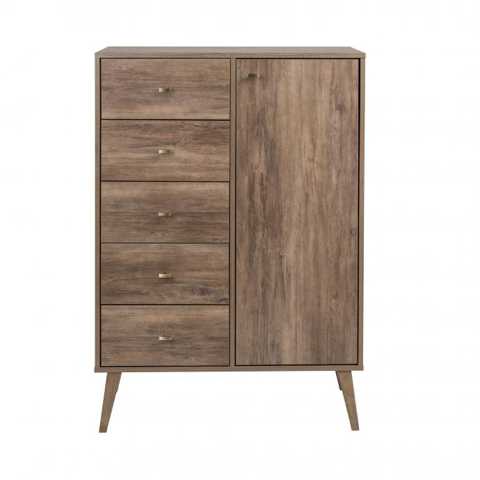 Milo 5-drawer Chest with Door