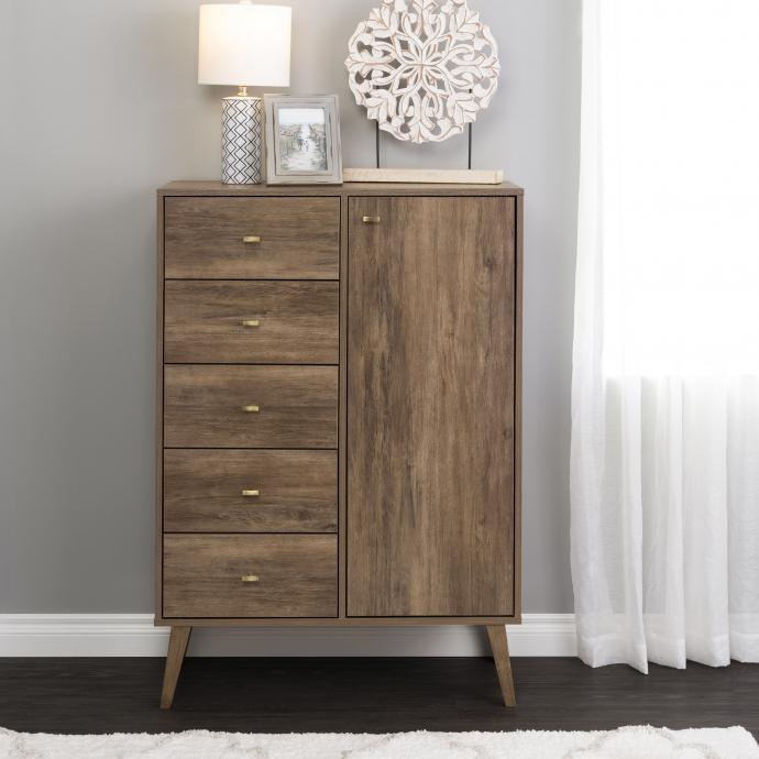 Milo 5-drawer Chest with Door