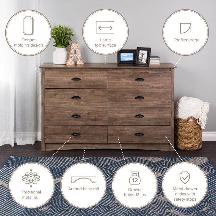 Sonoma 8-drawer Dresser