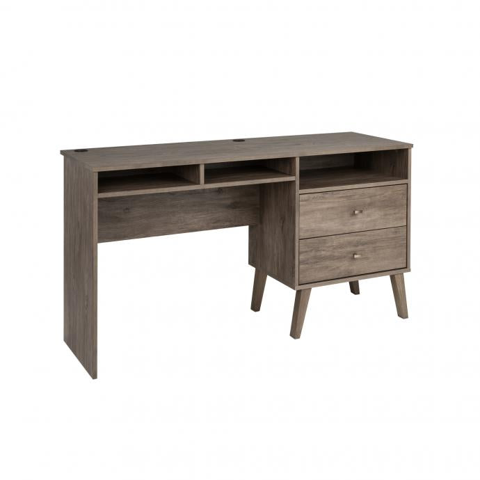 Milo Desk with Side Storage and 2 Drawers