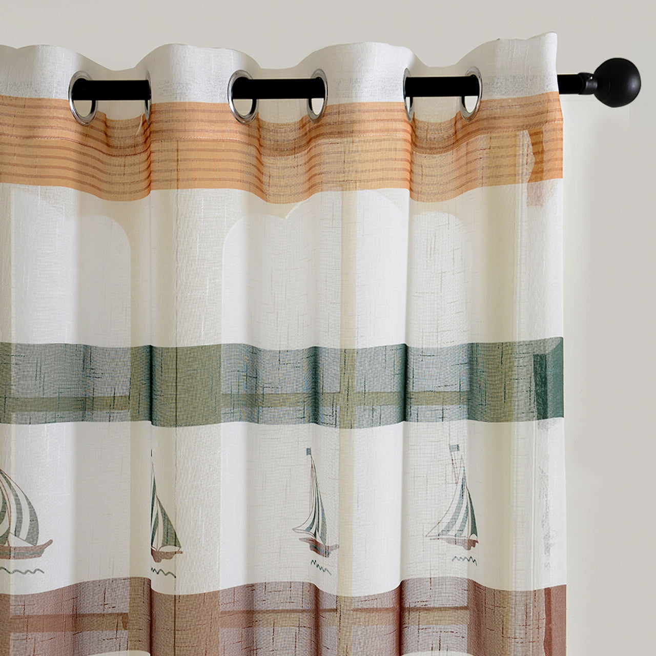 Sheer Curtain Panels - Dolce Mela - Bermuda 60x100