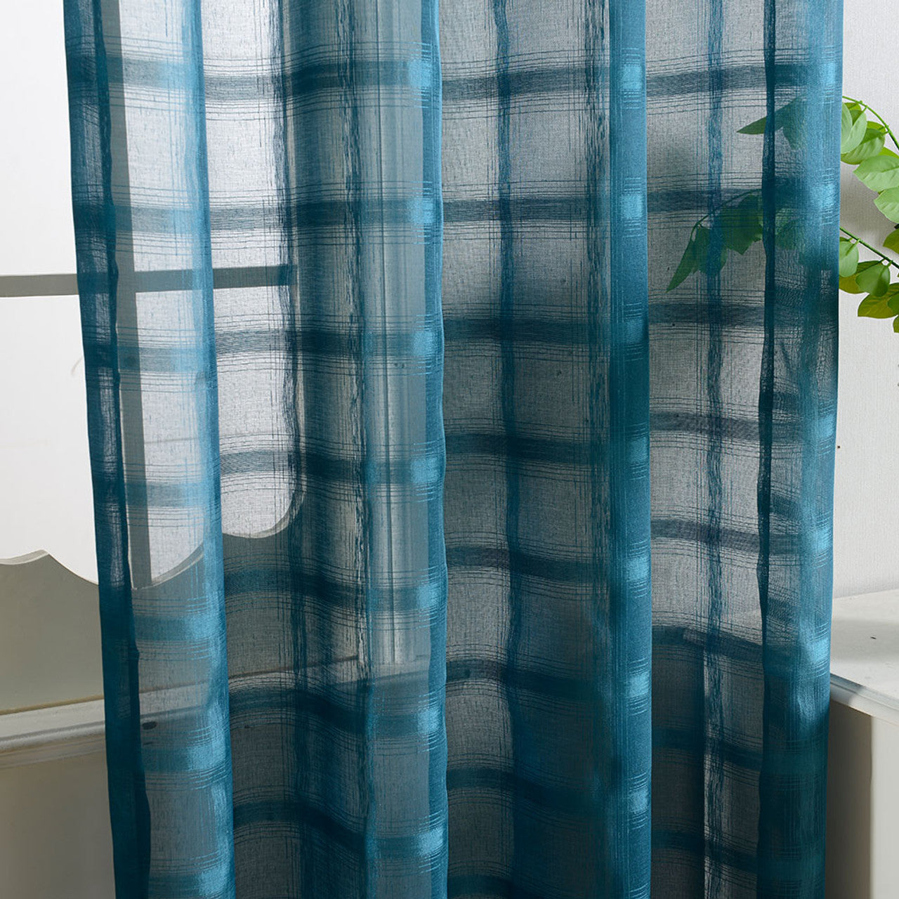 Sheer Curtain Panels - Dolce Mela - Santa Cruz 60x100