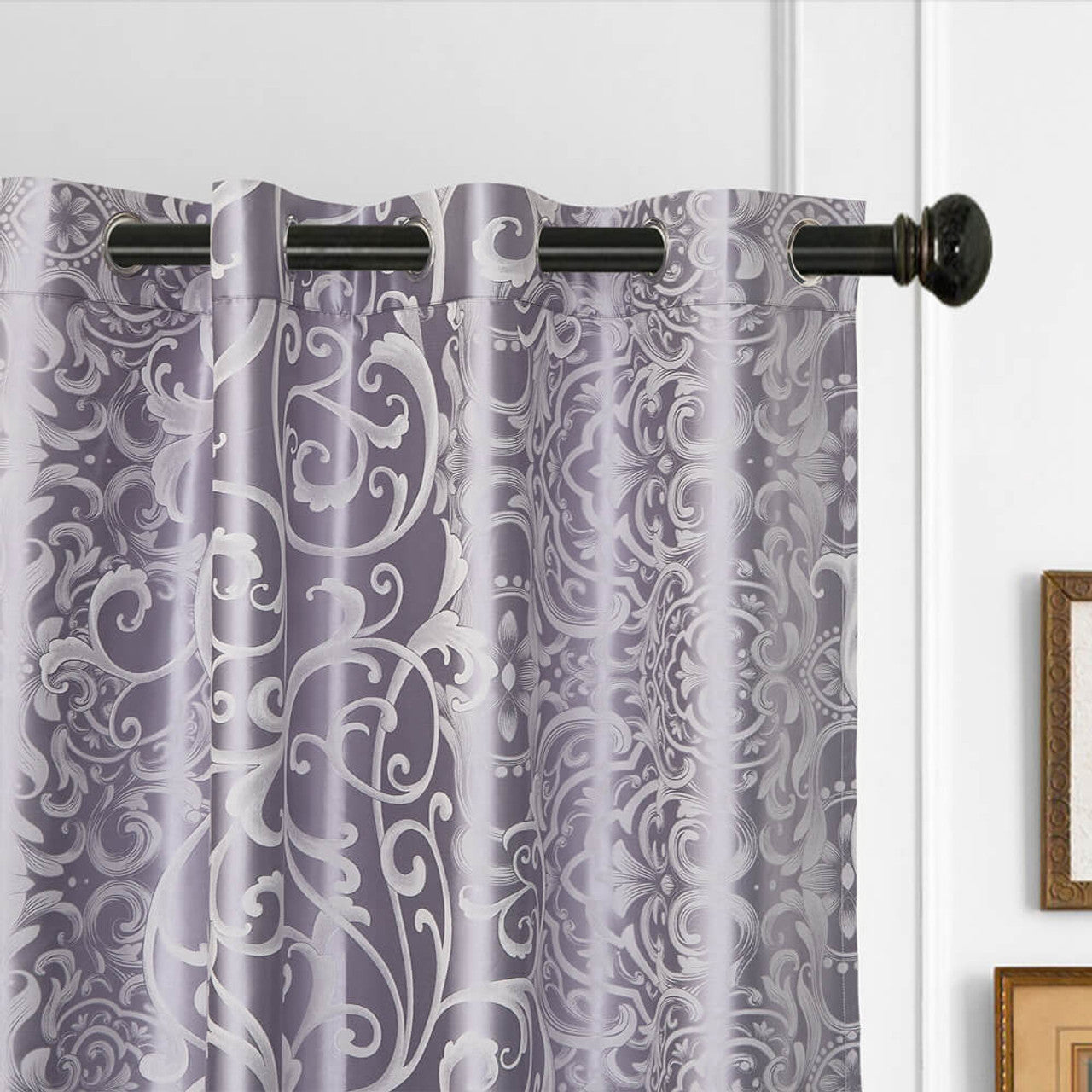 Curtain Panel Semi-Blackout Drapes, Dolce Mela Las Vegas Window Treatments 58x98