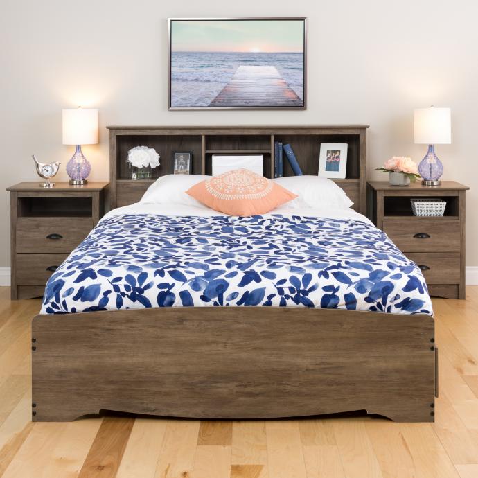 Queen Bookcase Headboard
