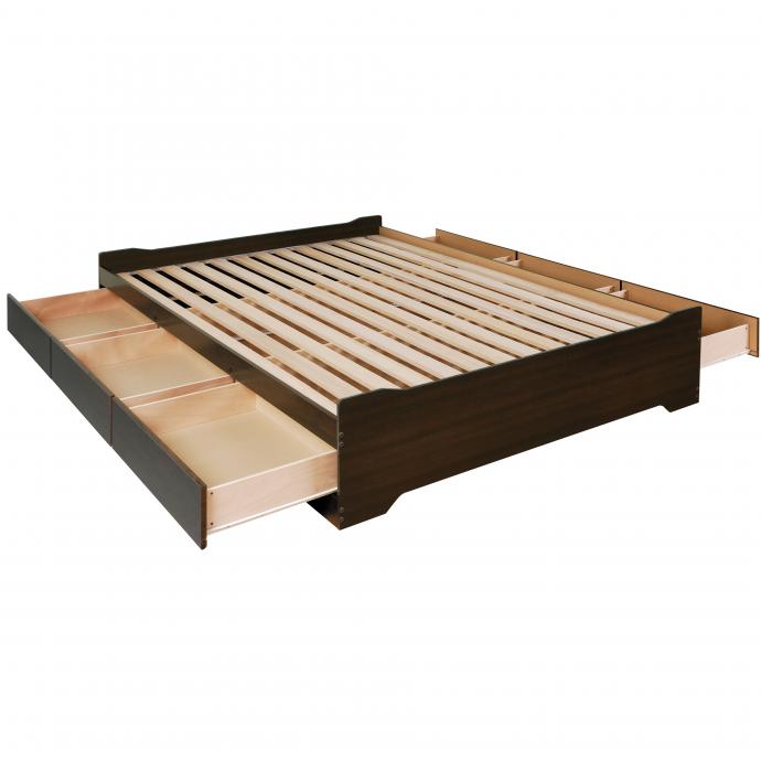 Coal Harbor Full Mate’s Platform Storage Bed with 6 Drawers