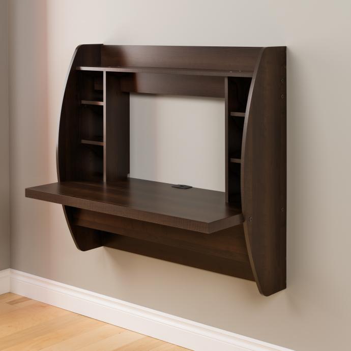 Floating Desk with Storage