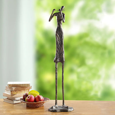 Fabulous Flutist Figure Sculpture