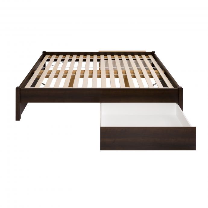 Queen Select 4-Post Platform Bed with 2 Drawers