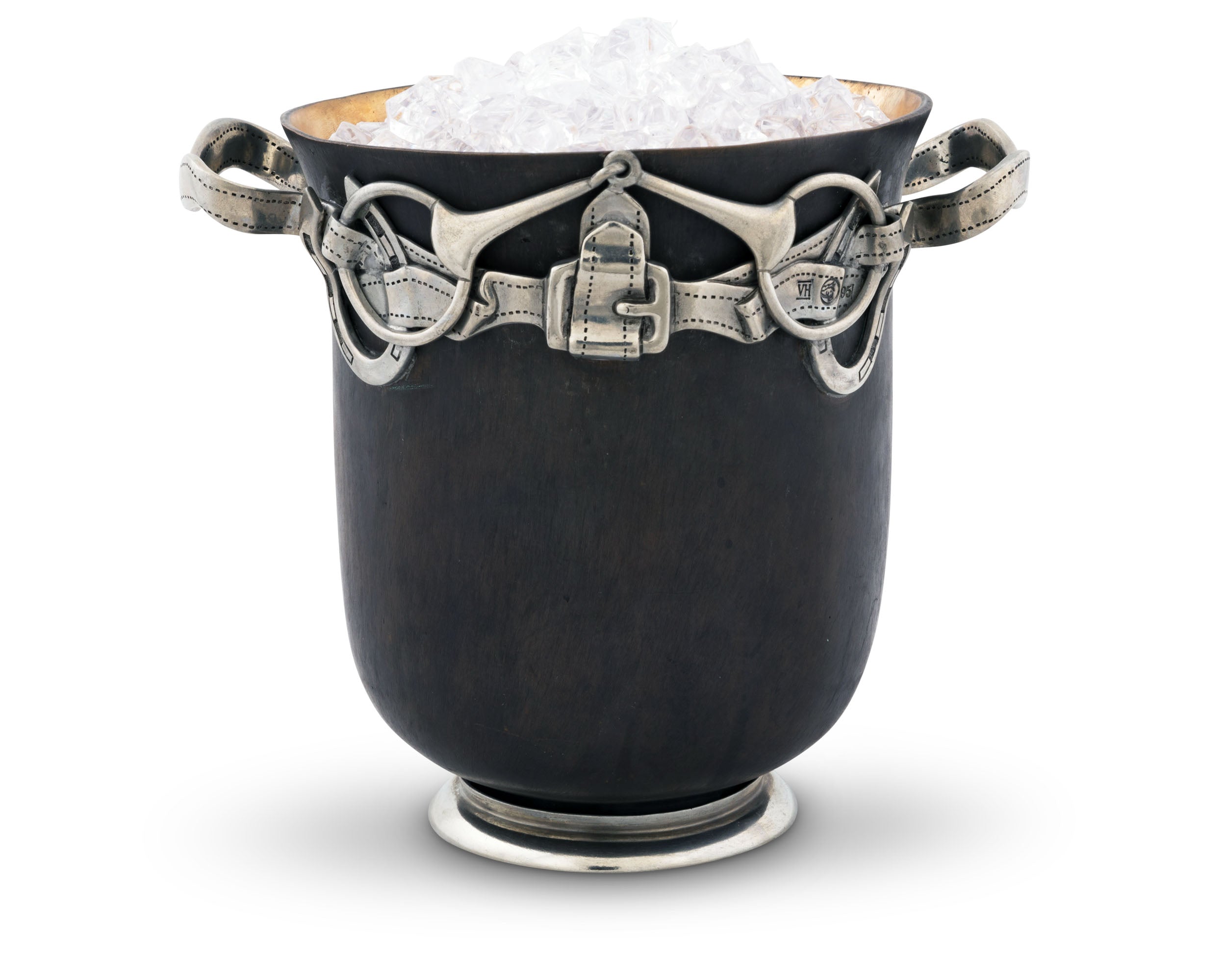 EQUESTRIAN BRONZE ICE BUCKET